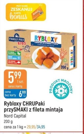 E.Leclerc Rybloxy z fileta mintaja family fish oferta