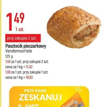 E.Leclerc Pasztecik pieczarkowy vandemoortele oferta