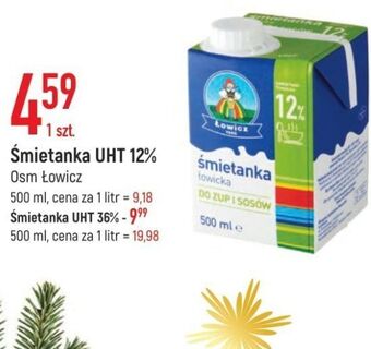 E.Leclerc Śmietanka uht 12 % łowicz 1906 łowicka oferta