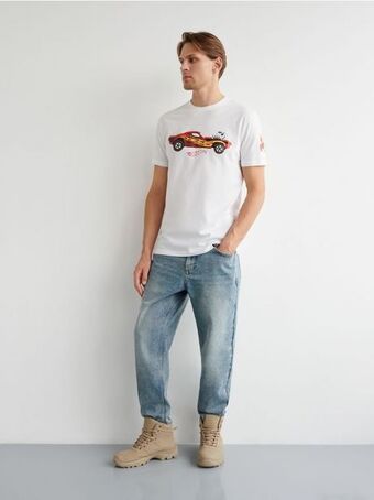 Sinsay Koszulka hot wheels oferta