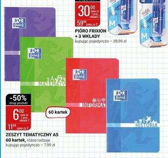bi1 Zeszyt tematyczny a5 60 kartek oferta