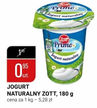 bi1 Jogurt naturalny zott, 180 g. oferta