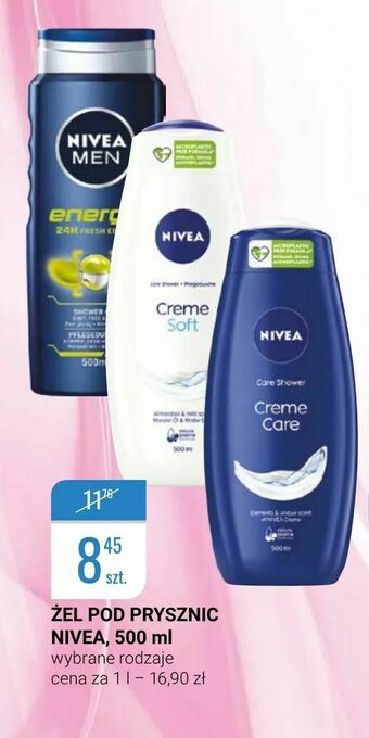 bi1 Żel pod prysznic nivea, 500 ml oferta
