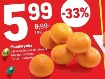 Intermarche Mandarynka 1kg oferta