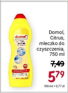 Rossmann Mleczko do czyszczenia citrus 1 SZT 750 ML oferta