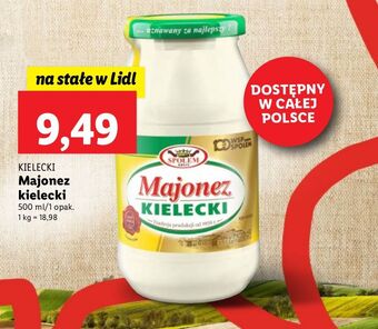 Lidl Majonez kielecki społem kielce oferta