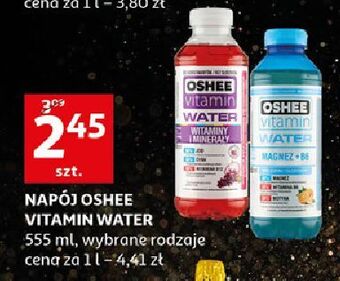 Auchan Napój magnez+b6 oshee vitamin water oferta