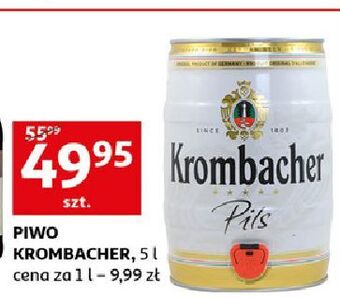 Auchan Piwo krombacher pils oferta
