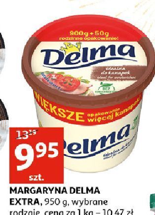 Auchan Margaryna delma do kanapek oferta