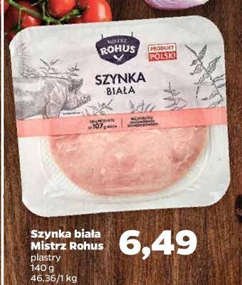 Netto Szynka biała mistrz rohus oferta