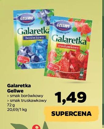 Netto Galaretka truskawkowa gellwe oferta