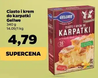 Netto Ciasto karpatka z kremem gellwe oferta