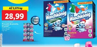 Lidl Proszek do prania color der waschkonig oferta
