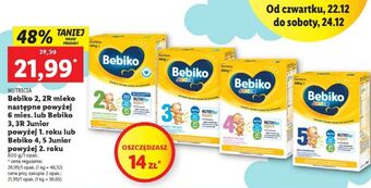 Lidl Mleko 5 bebiko junior oferta