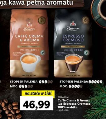 Lidl Kawa bellarom espresso cremoso oferta