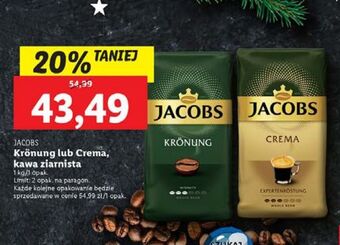 Lidl Kawa jacobs kronung oferta