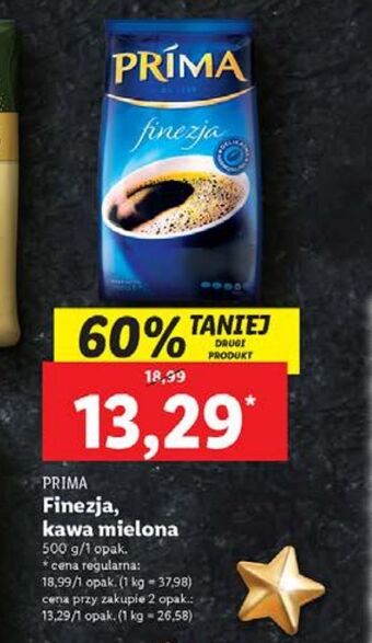 Lidl Kawa cafe prima finezja oferta