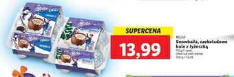 Lidl Kule czekoladowe oreo milka snow balls oferta