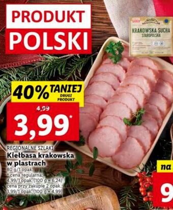 Lidl Krakowska sucha staropolska regionalne szlaki oferta