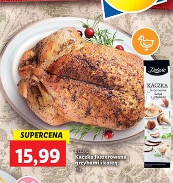 Lidl Kaczka faszerowana grzybami i kaszą deluxe oferta