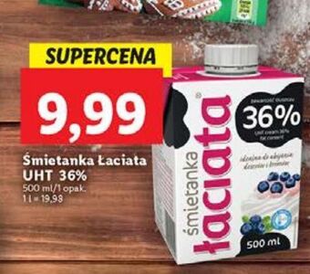 Lidl Śmietanka 36 % łaciata oferta