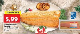 Lidl Łosoś pacyficzny tusza abramczyk oferta