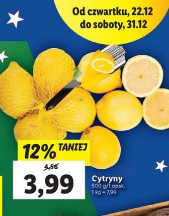 Lidl Cytryny oferta