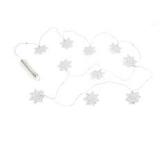 Tchibo Papierowy łańcuch świetlny led, gwiazdki oferta