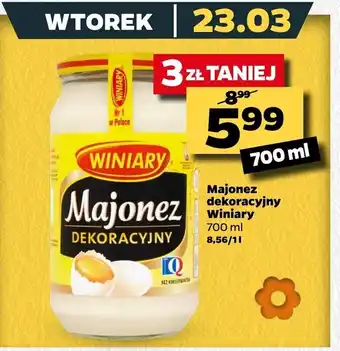 Majonez dekoracyjny Winiary 700ml