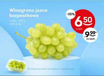 Żabka Winogrono jasne bezpestkowe oferta