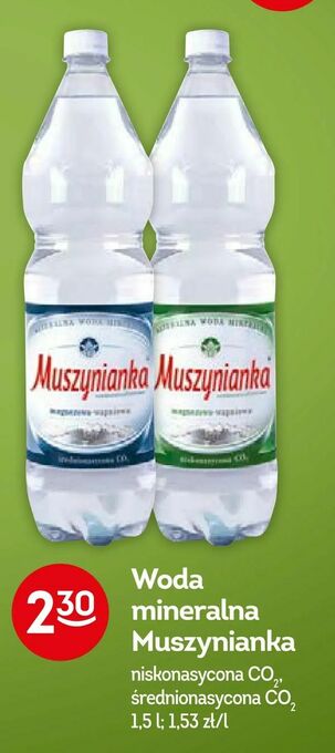 Żabka Woda mineralna Muszynianka oferta