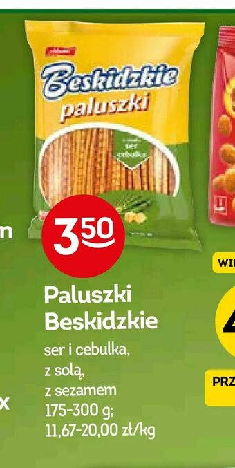 Żabka Paluszki Beskidzkie oferta