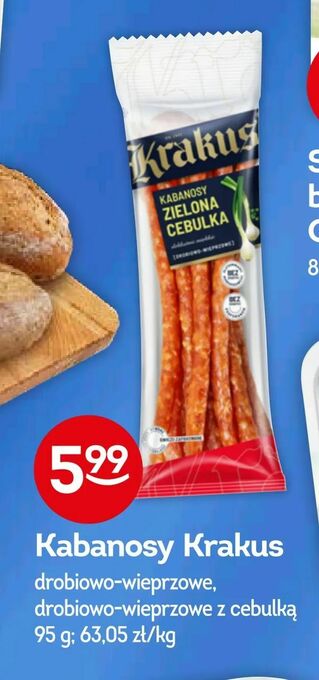 Żabka Kabanosy Krakus oferta