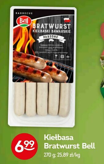 Żabka Kiełbasa Bratwurst Bell oferta