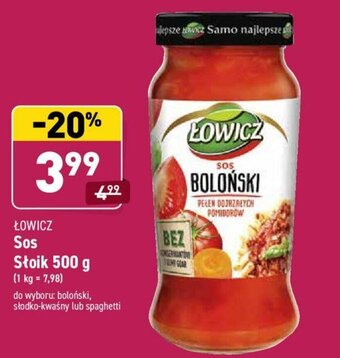 ALDI Sos Łowicz 500g oferta