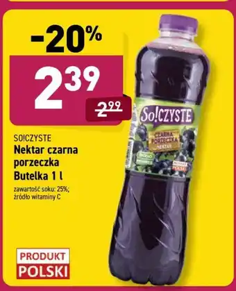 ALDI Nektar czarna porzeczka 1l oferta