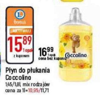 E.Leclerc Płyn do płukania happy yellow coccolino oferta