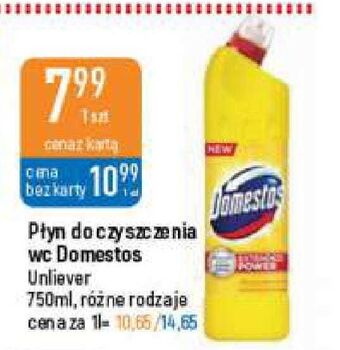 E.Leclerc Płyn do wc citrus domestos oferta