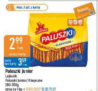 E.Leclerc Paluszki słone lajkonik oferta