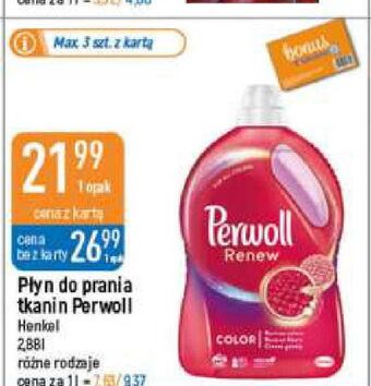 E.Leclerc Płyn do prania perwoll renew color oferta