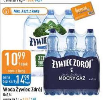 E.Leclerc Woda mocny gaz żywiec zdrój oferta