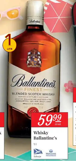 Stokrotka Whisky Ballantine's Finest 1l oferta