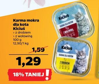 Netto Karma mokra dla kota kiciuś oferta