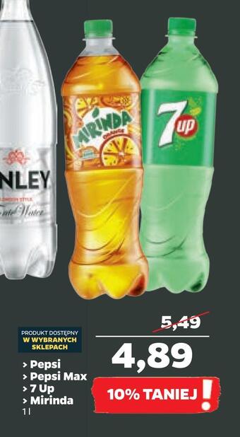Netto Pepsi > pepsi max > 7 up > mirinda oferta
