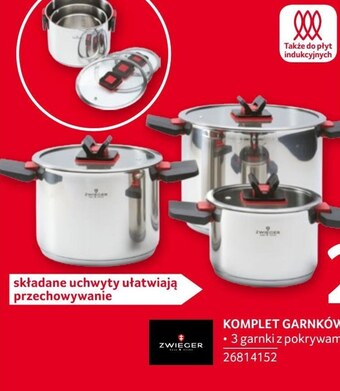 Selgros Zestaw garnków zwieger oferta