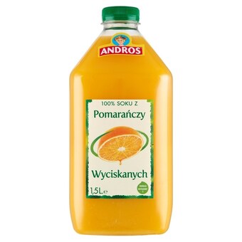 Makro Andros 100% sok z pomarańczy wyciskanych 1,5 l oferta