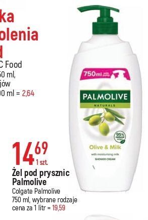 E.Leclerc Żel pod prysznic mleczko oliwkowe palmolive naturals oferta