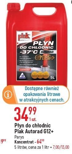 E.Leclerc Płyn do chłodnic g12+ plak oferta