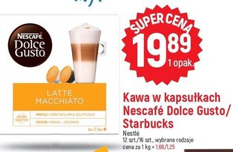 E.Leclerc Kawa latte macchiato nescafe dolce gusto oferta