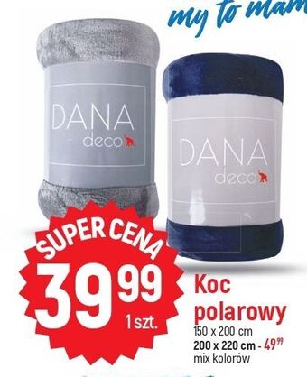 E.Leclerc Koc polarowy 160 x 200 cm danadeco oferta
